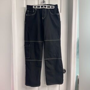 Men’s PacSun black baggy jeans size 31x32